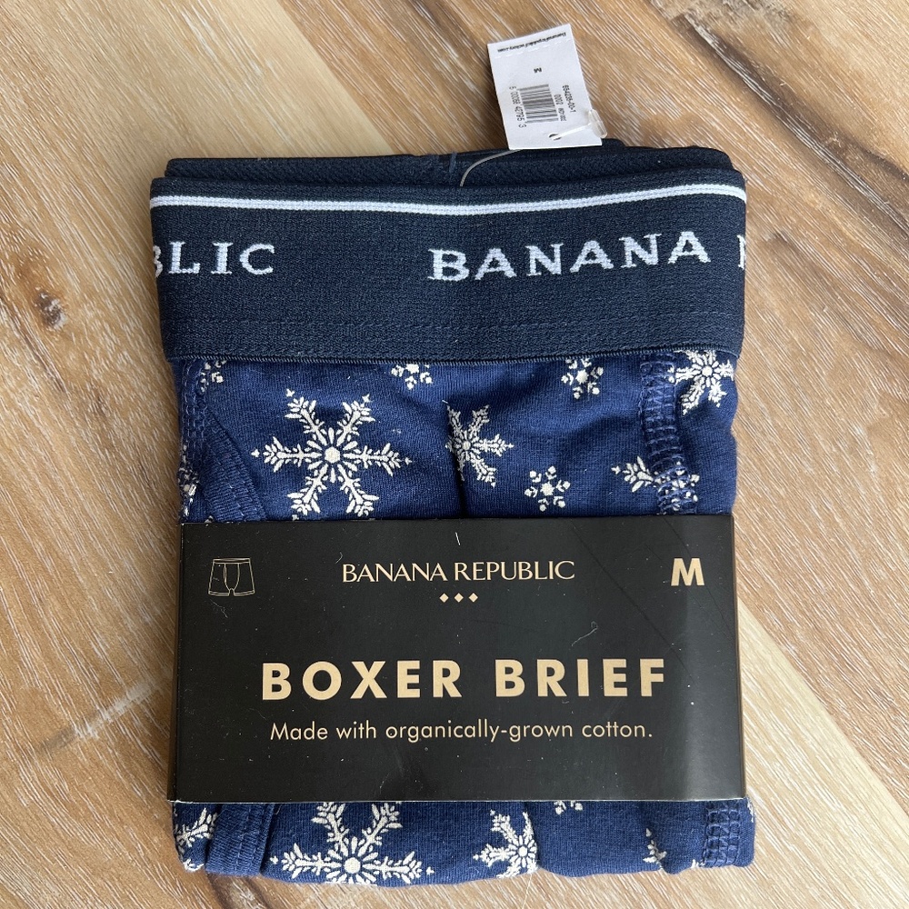 Banana Republic organic cotton boxer brief, Men’s- M